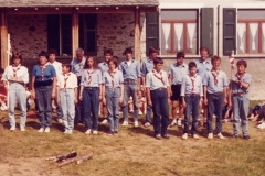 1985 07 14 trivigno - campo estivo reparto - i promessati
